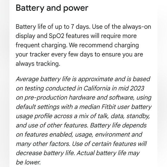 Fitbit Red Smartwatch - Picture 7 of 7